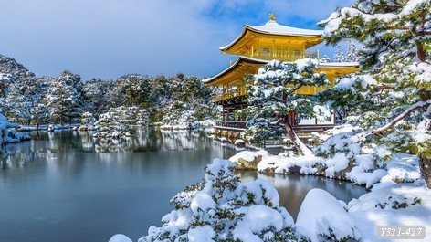 Tranh dán tường phong cảnh NHật bản T321-427